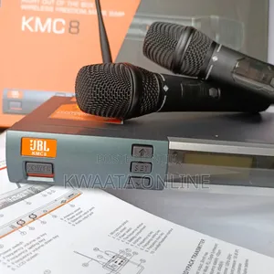 JBL KMC8 Multi-Channel Dual Wireless Professional Digital Microphone
