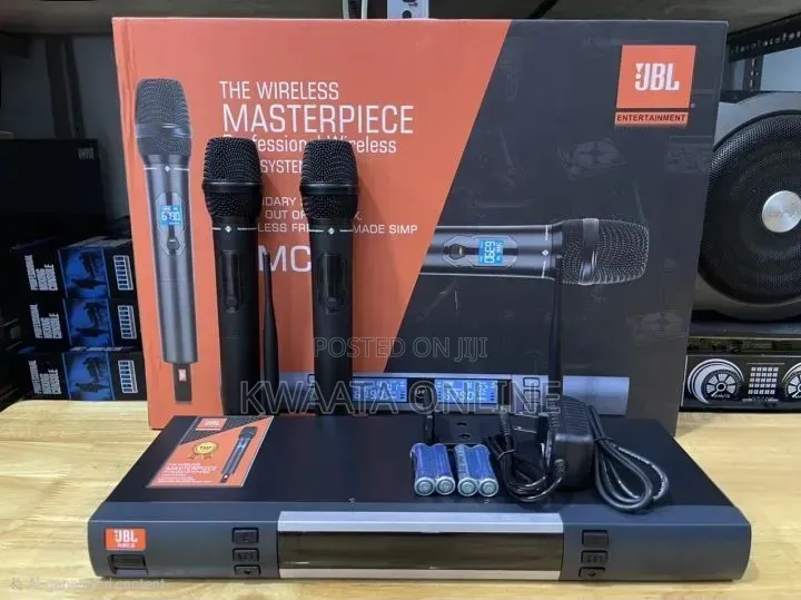 JBL KMC8 Multi-Channel Dual Wireless Professional Digital Microphone