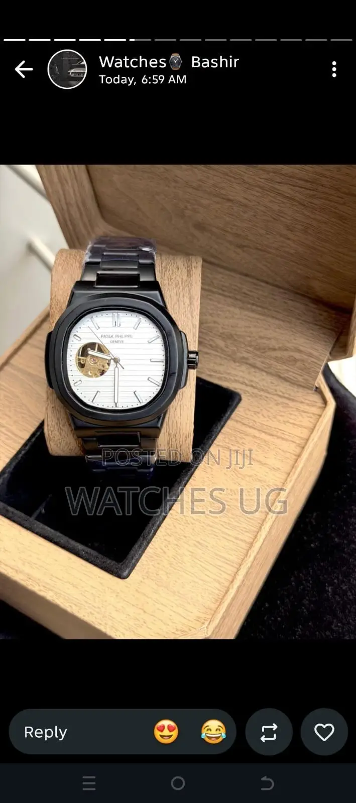 Black Mechanical Patek