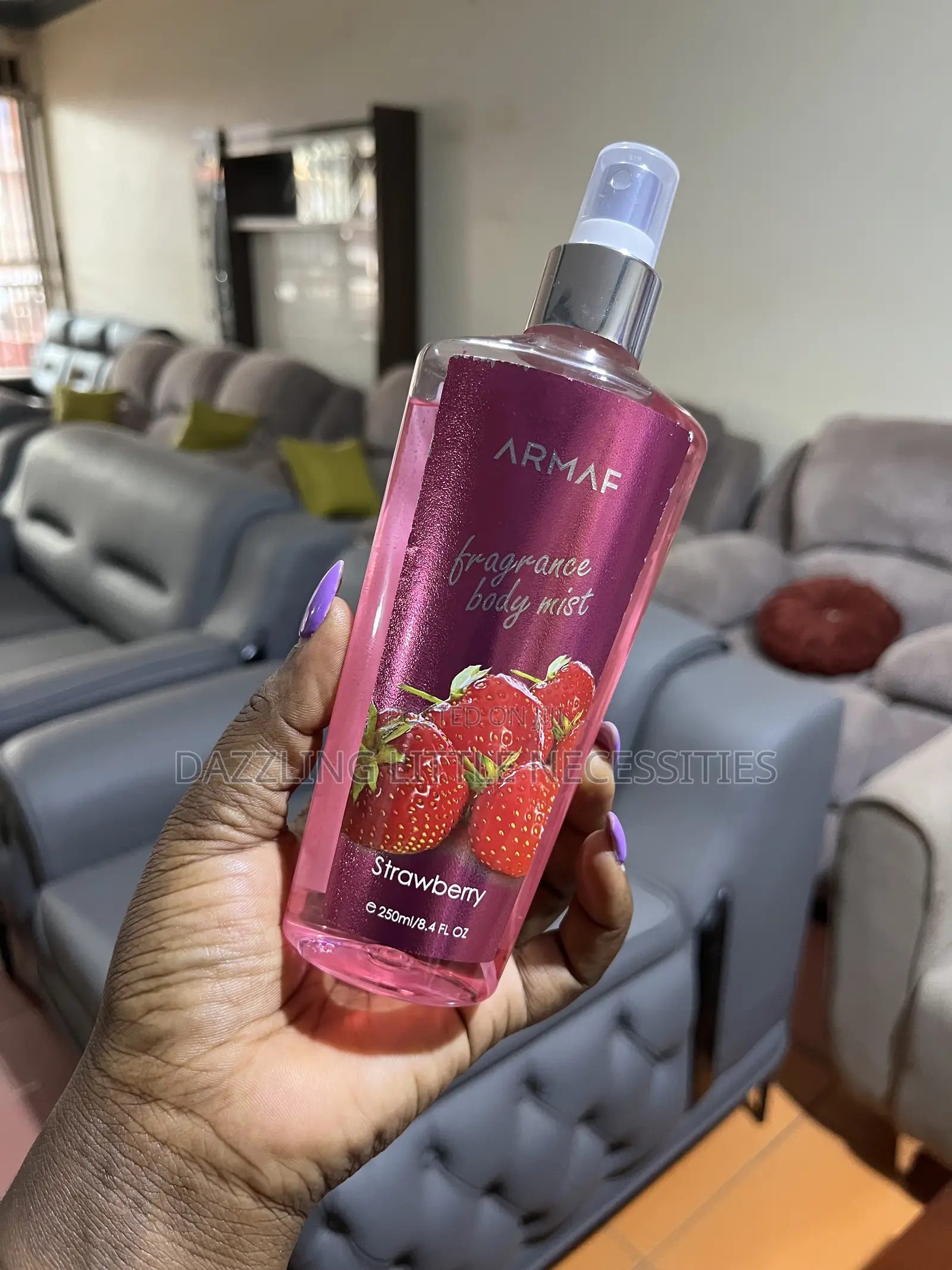 Strawberry Body Mist for Ladies by Armaf - 250mls