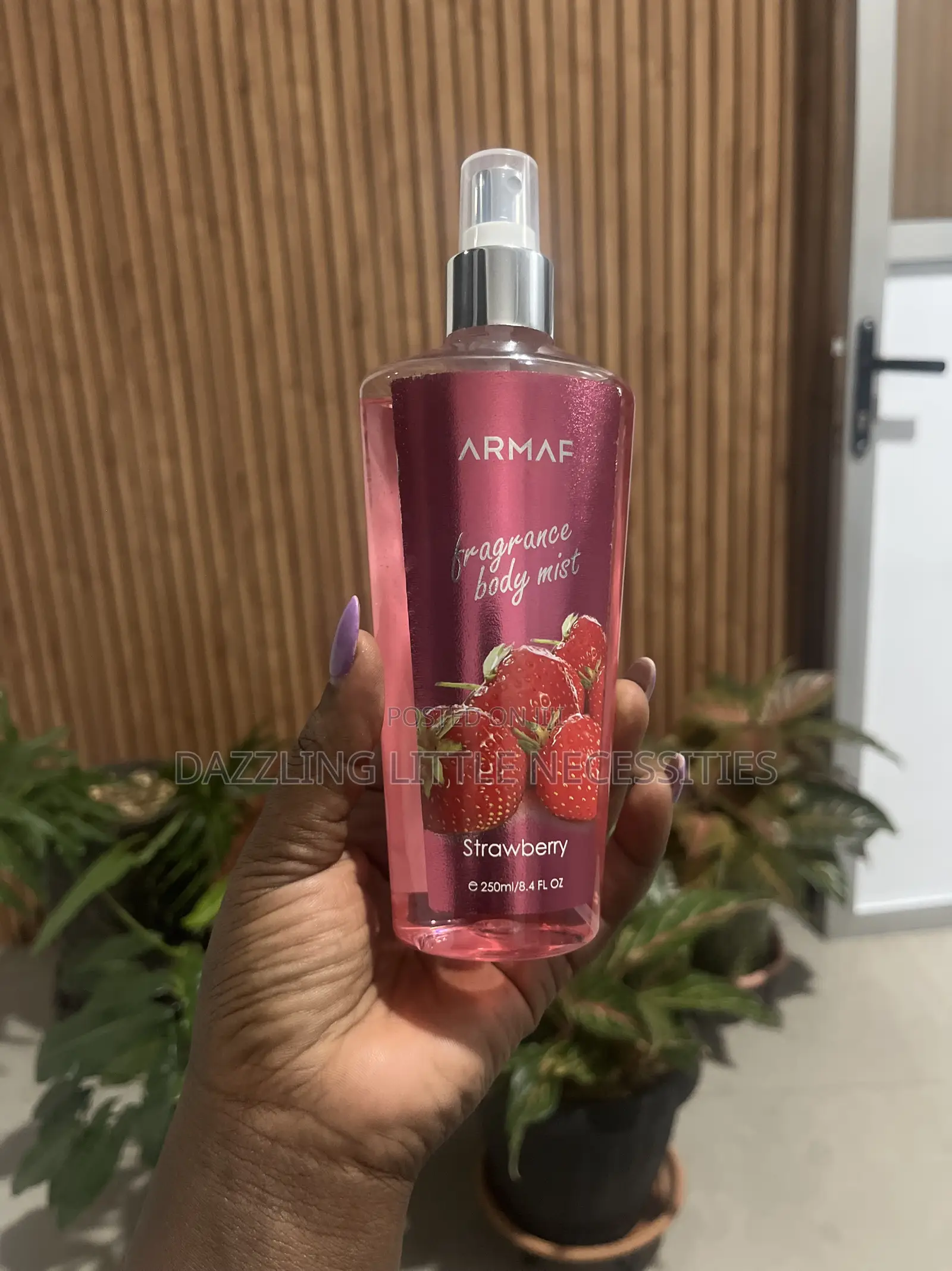 Strawberry Body Mist for Ladies by Armaf - 250mls