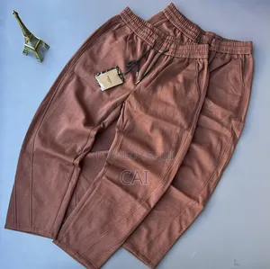 Relaxed-Fit Casual Sweater Pants Trousers