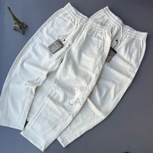 Relaxed-Fit Casual Sweater Pants Trousers