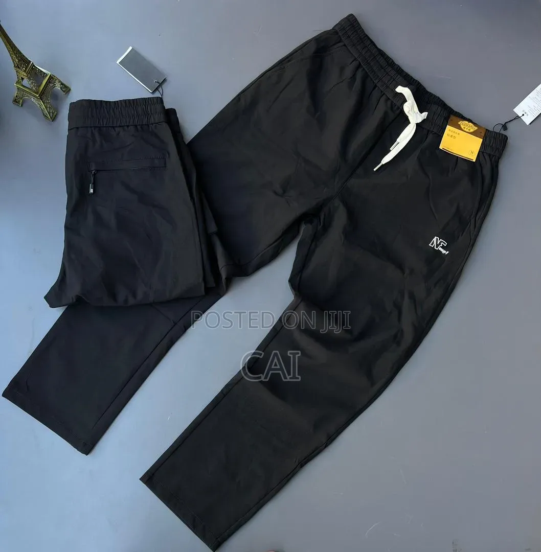 Relaxed-Fit Casual Sweater Pants Trousers