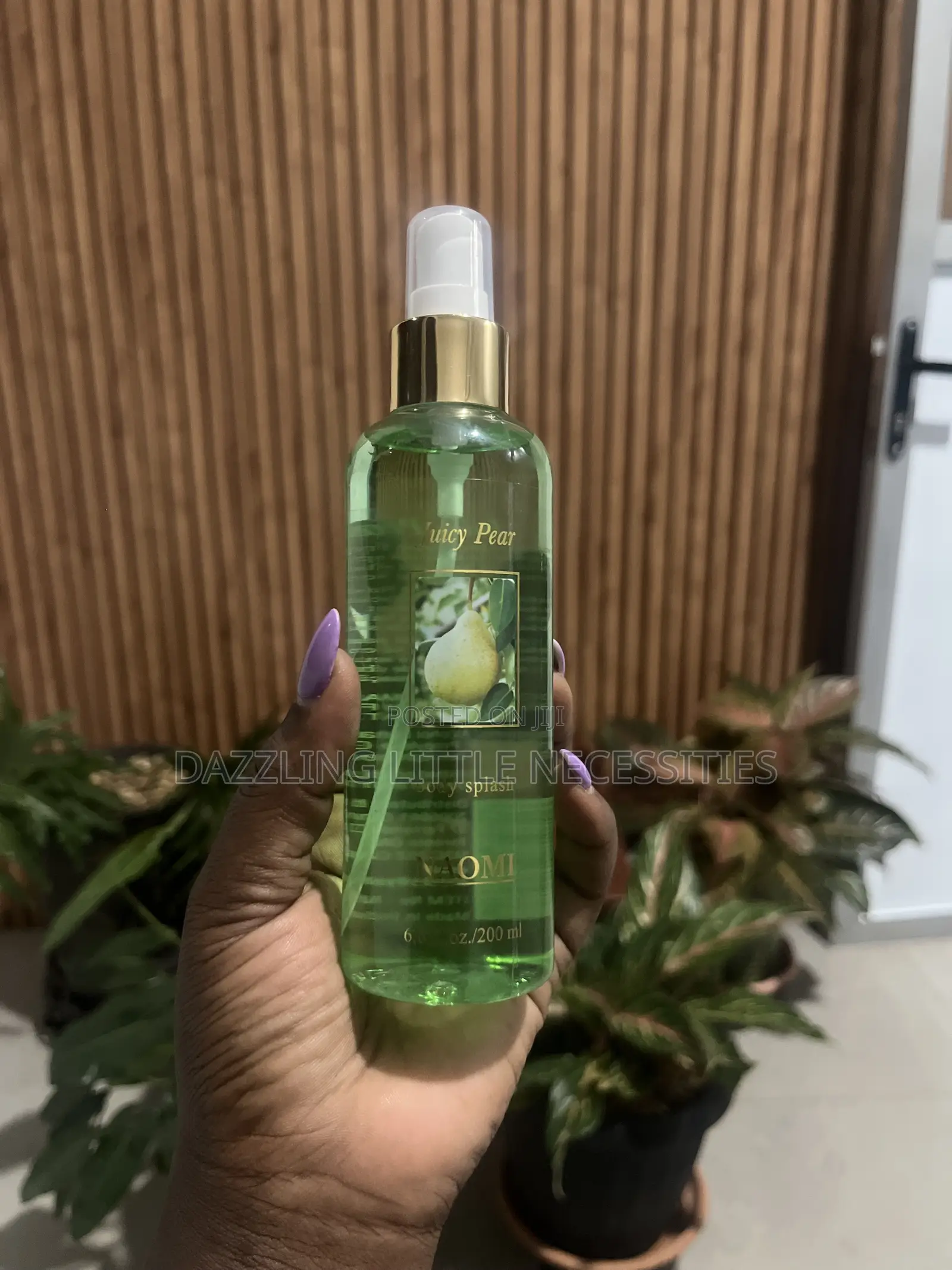 Juicy Pear Body Splash for Women by NAOMI - 200mls
