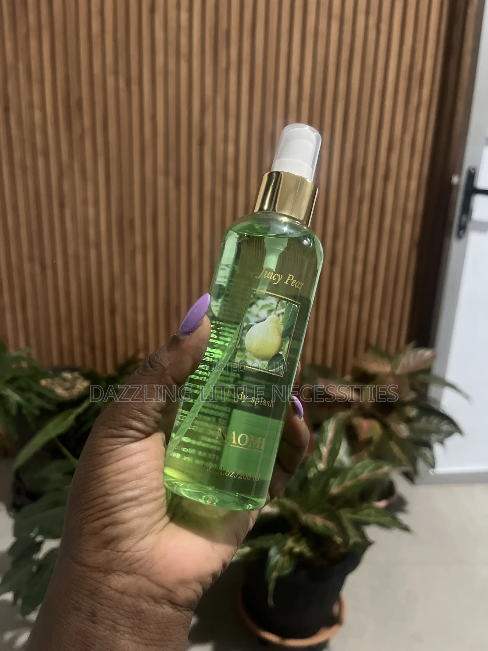 Juicy Pear Body Splash for Women by NAOMI - 200mls