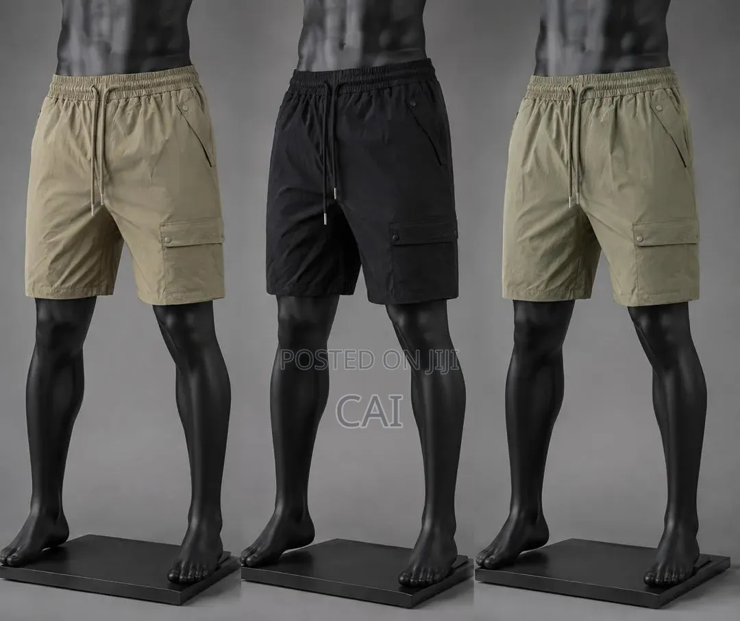 Casual Men's Multi-Pocket Cargo Shorts