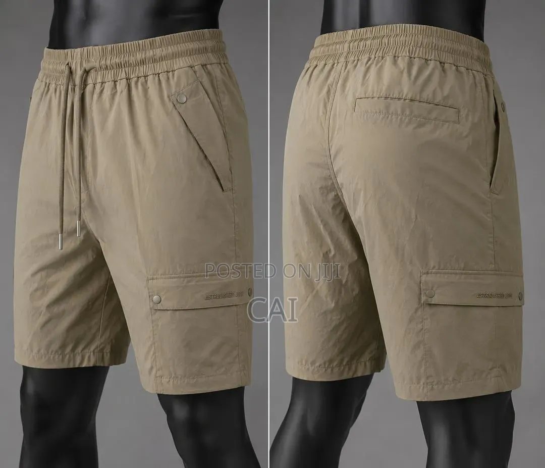 Casual Men's Multi-Pocket Cargo Shorts