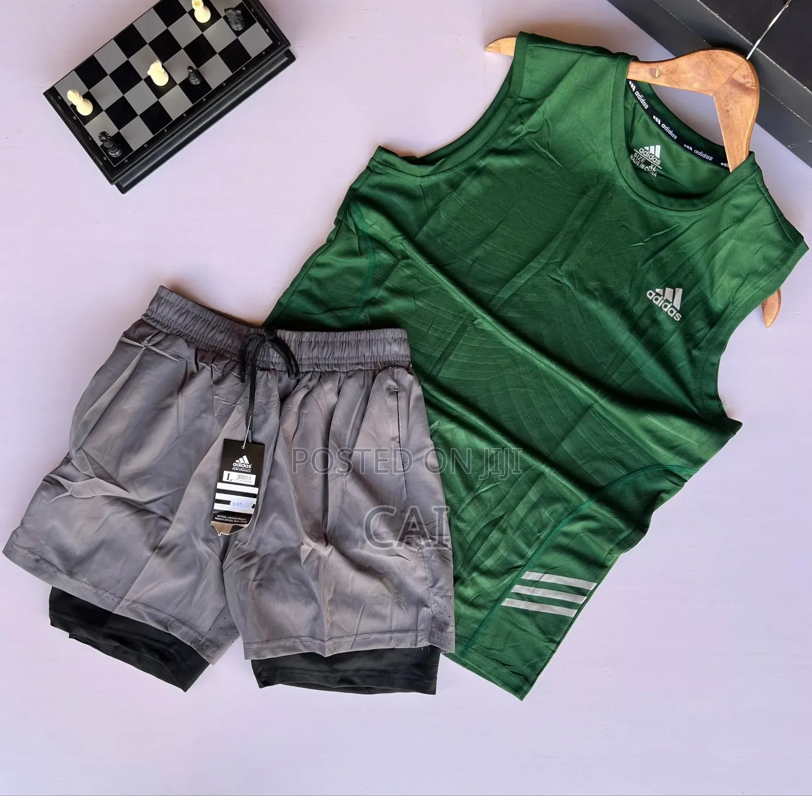 Gym Shorts and Sleeveless Sports Tank Tops Sets