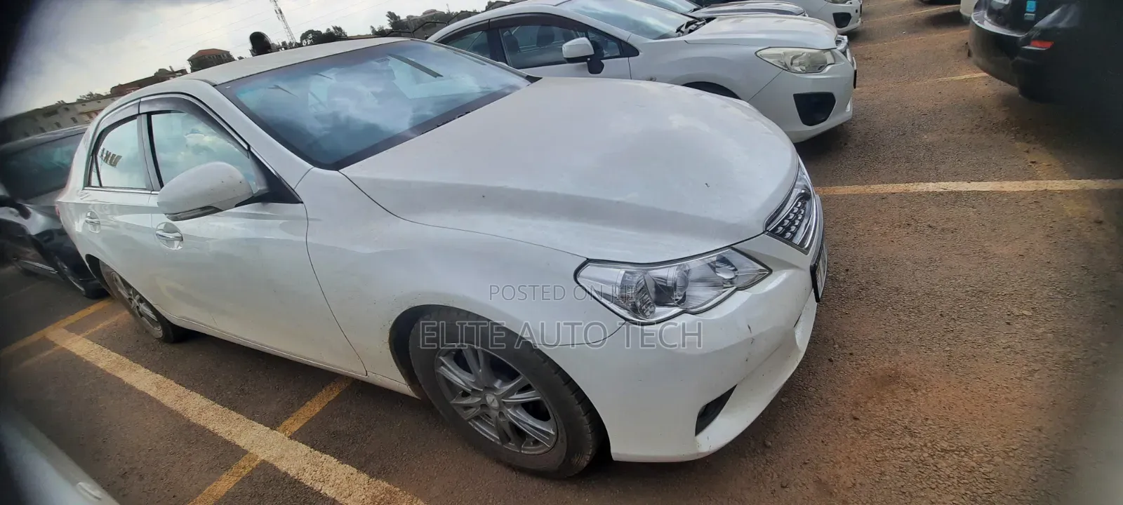 Toyota Mark X 2012 Silver