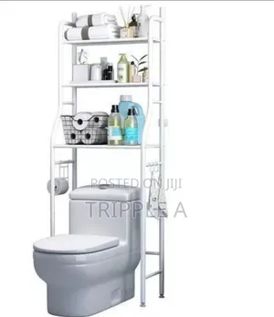 Durable 3 Tier Over the Toilet Rack