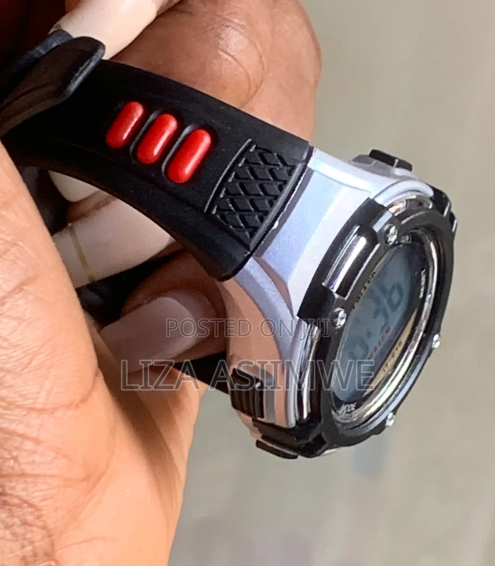 Black Digital Sports Watch for Kids