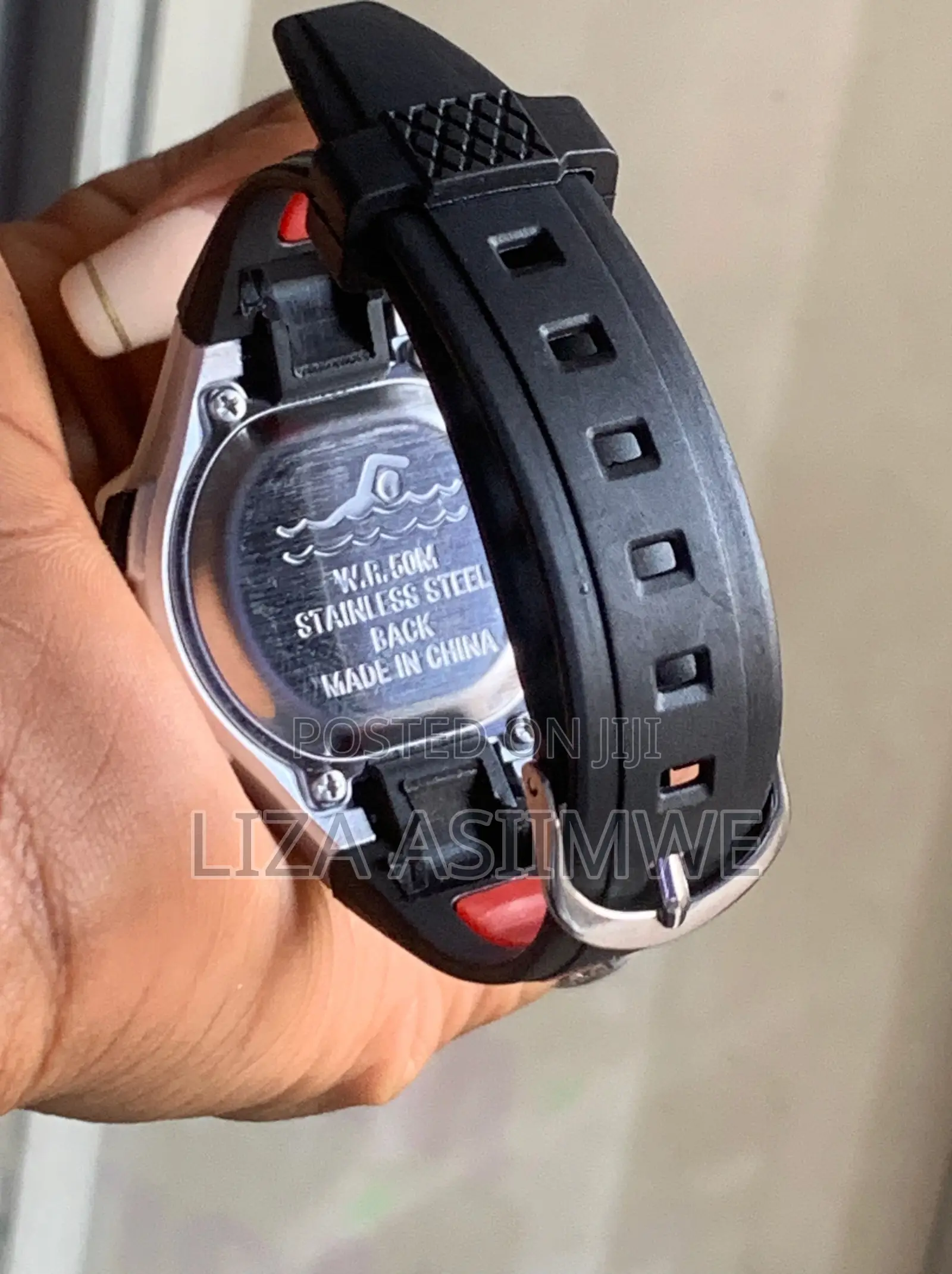 Black Digital Sports Watch for Kids