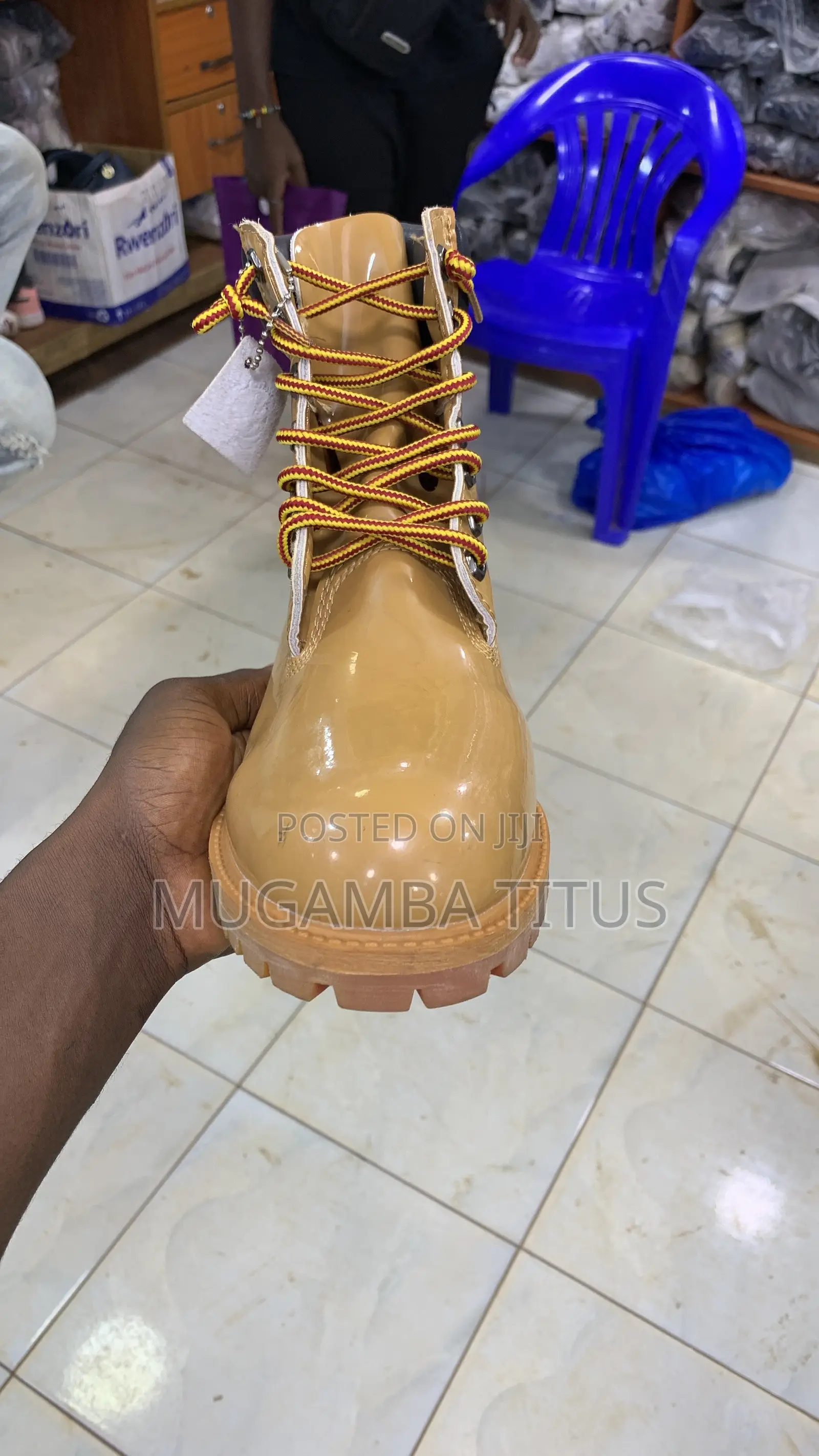 Timberland Shinny Brown Boots