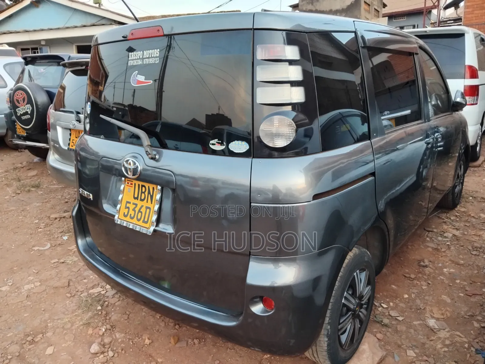 Toyota Sienta 2010 Matt Black