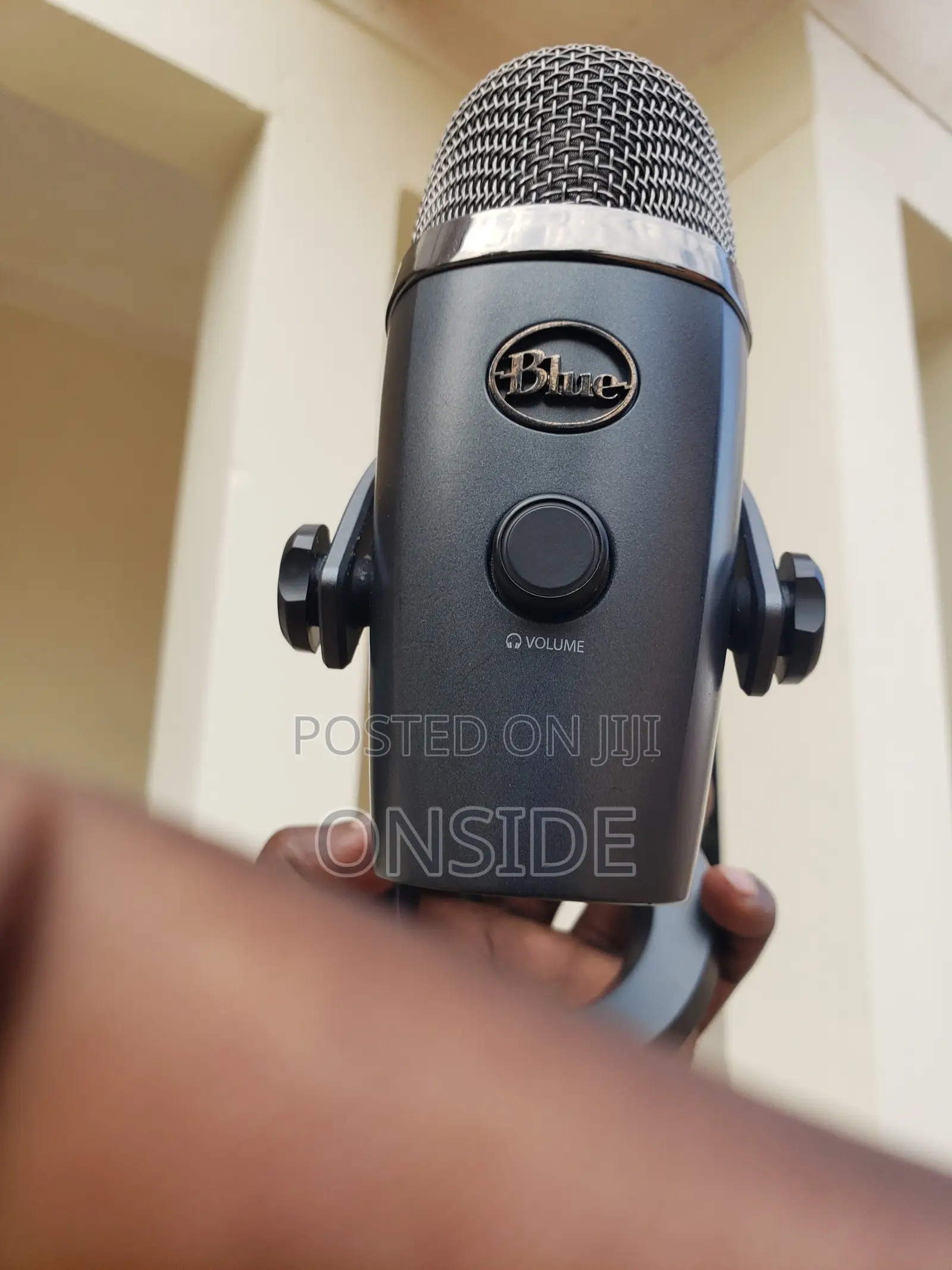 Yeti Nano Blue Microphone. Premium USB MIC for Recording and Streaming