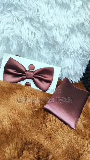 Butterfly Bowties With a Pair of Cufflinks