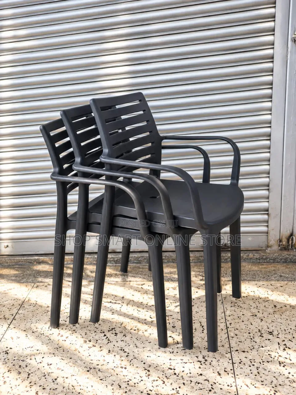 Combo 3Pcs Plastic Chairs Plastic Chairs
