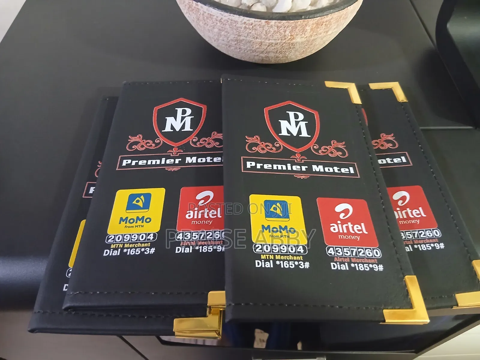 Branded Bill Holders for Hotels Restaurants