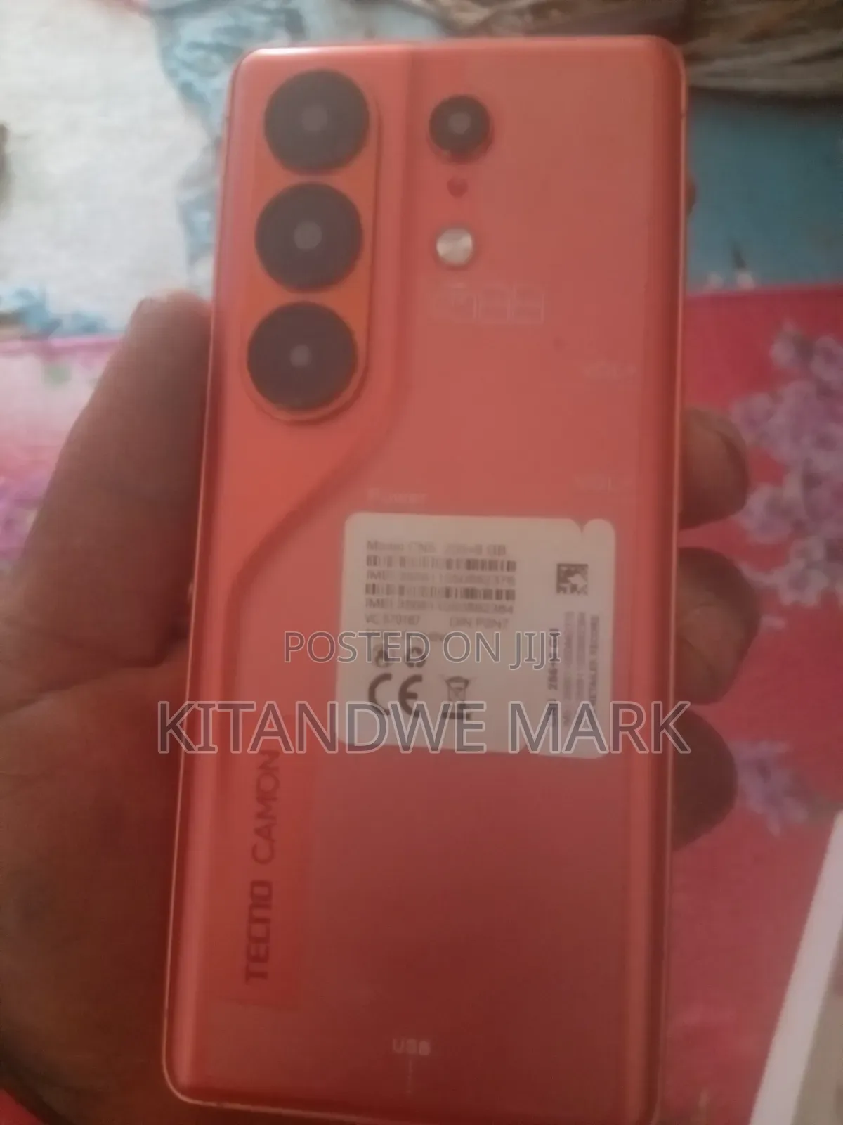 Tecno Camon 50 256 GB Orange