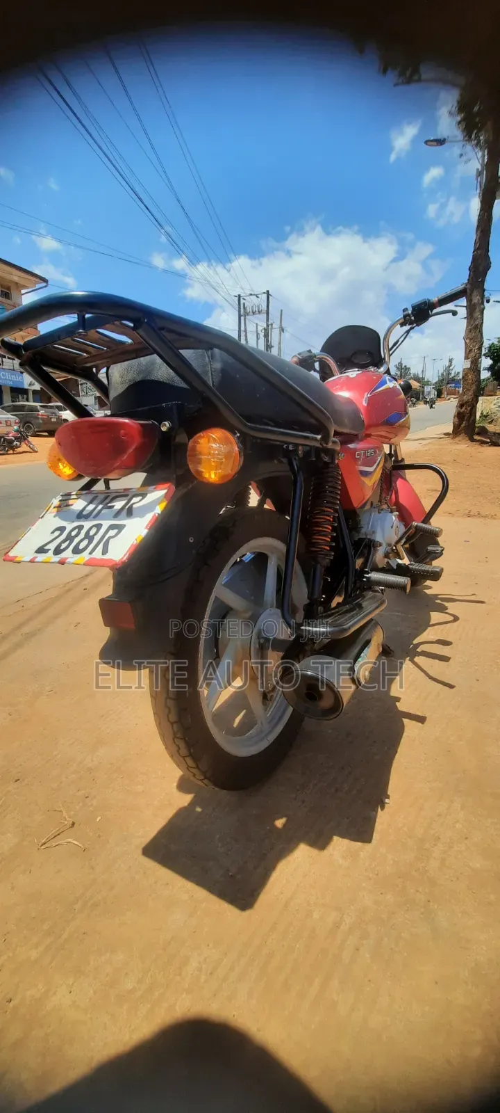 Bajaj CT 125X 2022 Red