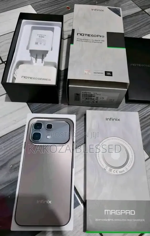 New Infinix Note 60 Pro 256 GB Gray