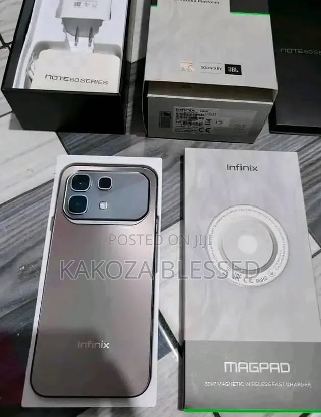 New Infinix Note 60 Pro 256 GB Gray