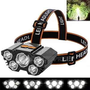 5 LED Lights Head Lamp