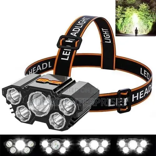 5 LED Lights Head Lamp