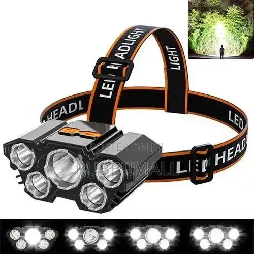 5 LED Lights Head Lamp