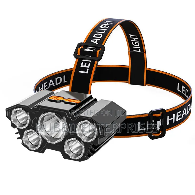 5 LED Lights Head Lamp