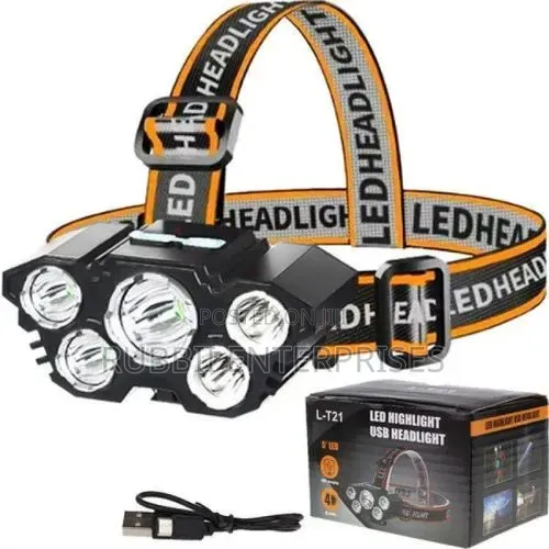 5 LED Lights Head Lamp