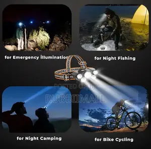 5 LED Lights Head Lamp