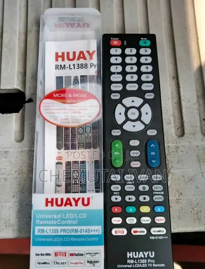 Universal TV Remote Control for All TVS