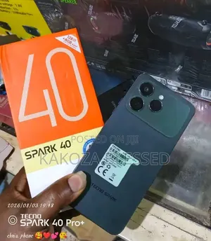 New Tecno Spark 40 256 GB Black