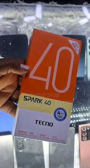 New Tecno Spark 40 256 GB Black