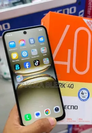 New Tecno Spark 40 256 GB Gray