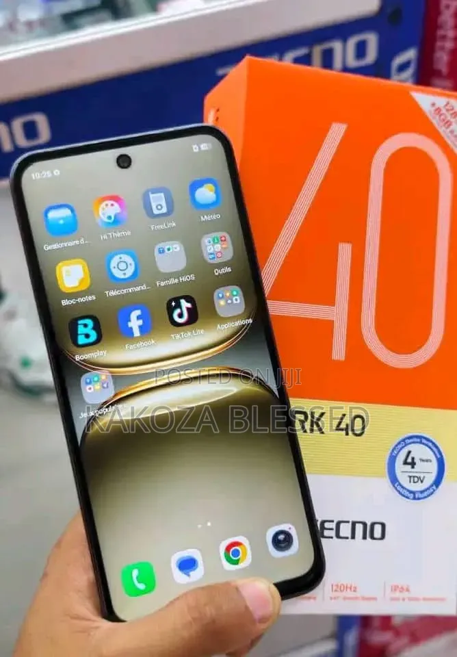 New Tecno Spark 40 256 GB Gray