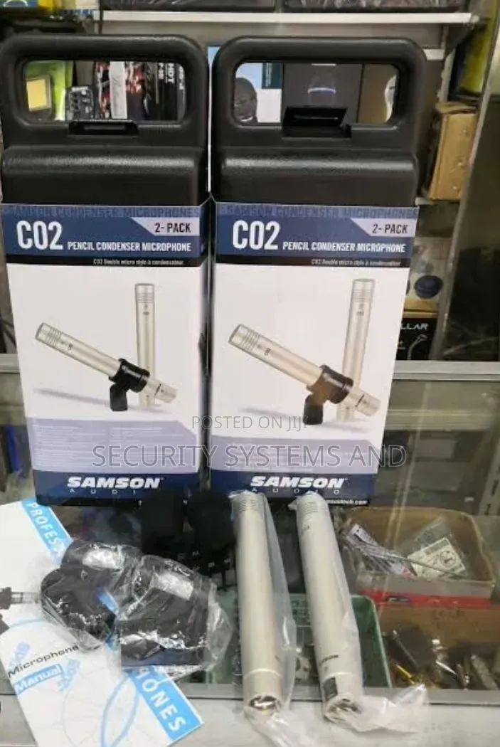 Samson C02 Pencil Condenser Microphone (OEM)- Pair of 2 Mics