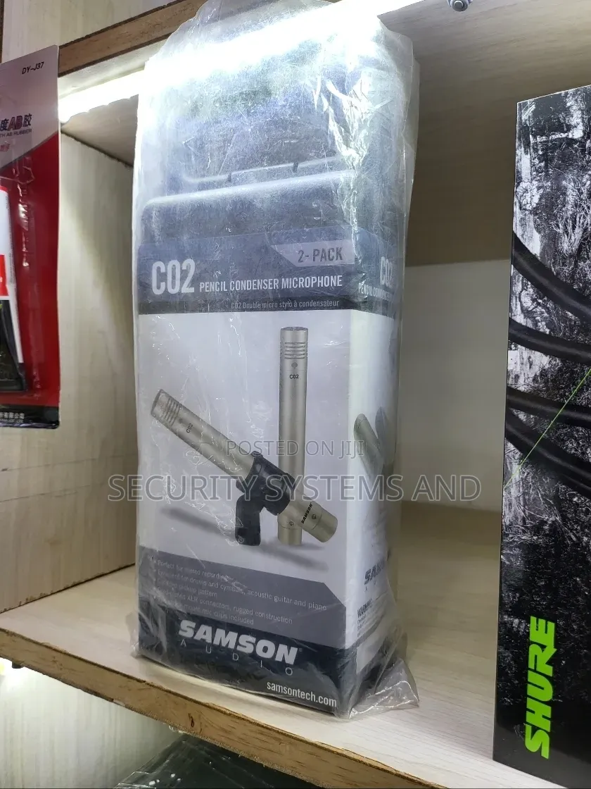 Samson C02 Pencil Condenser Microphone (OEM)- Pair of 2 Mics