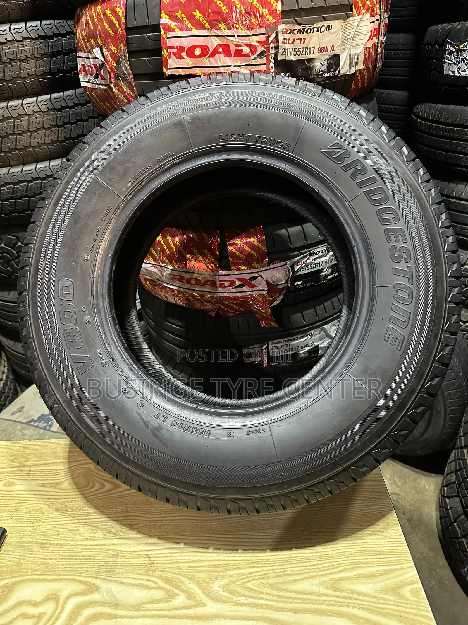 185R14 Bridgestone Tires Japan Foreign Used Good Condition