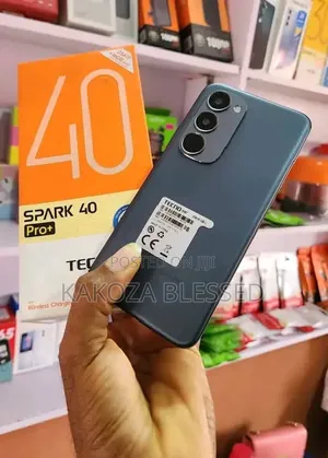 New Tecno Spark 40 Pro+ 256 GB Black