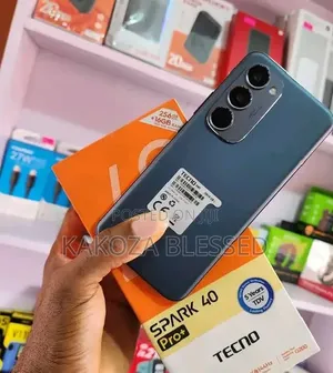 New Tecno Spark 40 Pro+ 256 GB Black