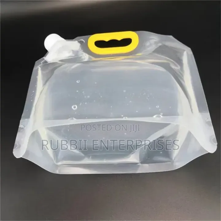 Portable Collapsible Liquid Water Bag 5L