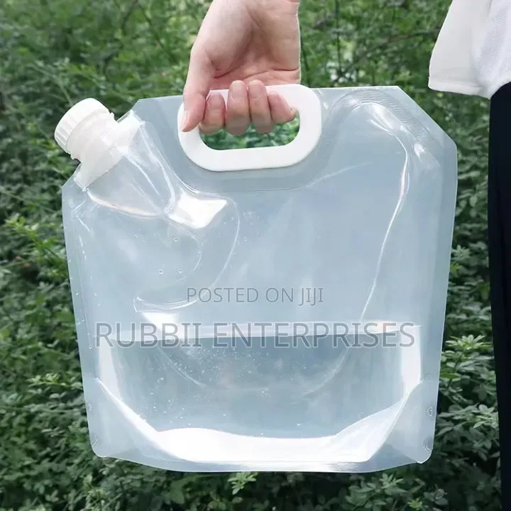 Portable Collapsible Liquid Water Bag 5L