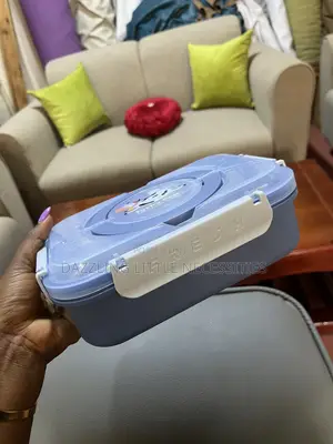 Lucky Cow Lunch Box With 3 Stainless Steel Compartments and Spoon