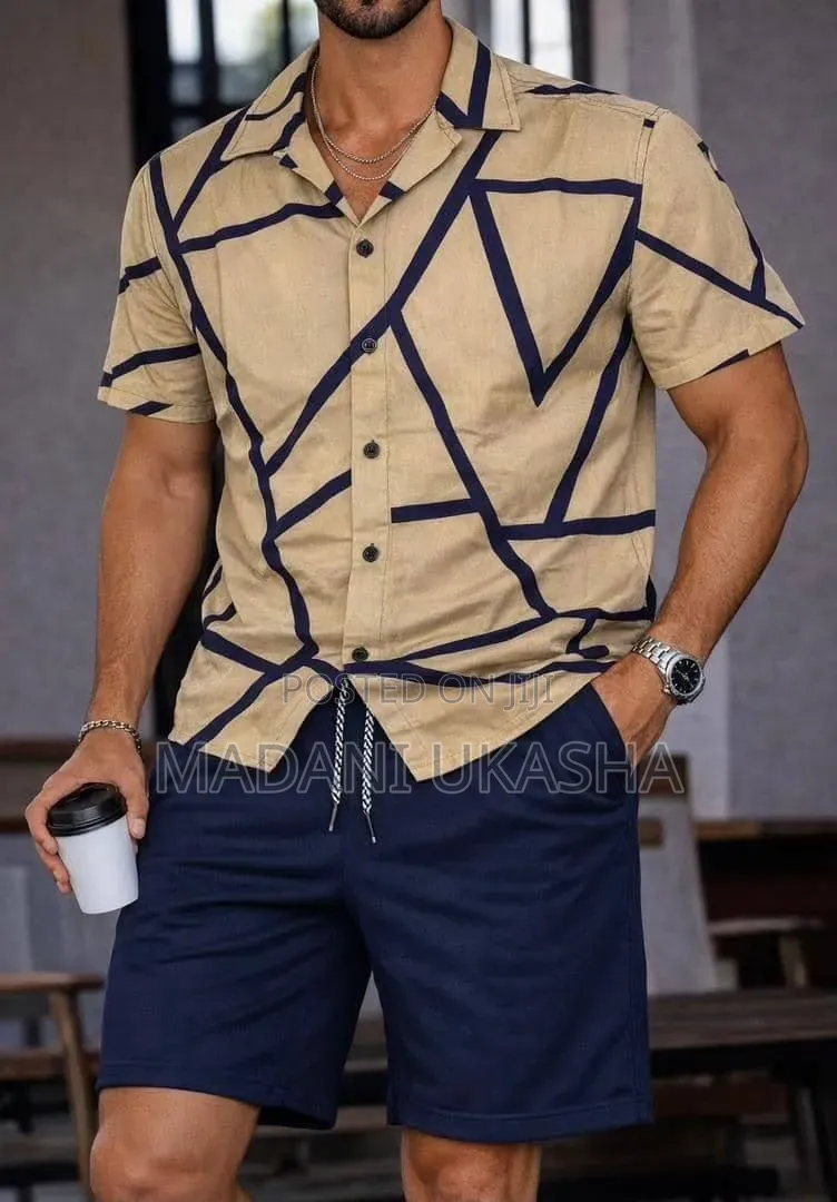 Floral Combo Shirts and Shorts