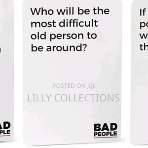 Bad People Game Cards