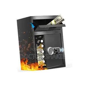 Biometric Steel Drop Deposit Fireproof Safe