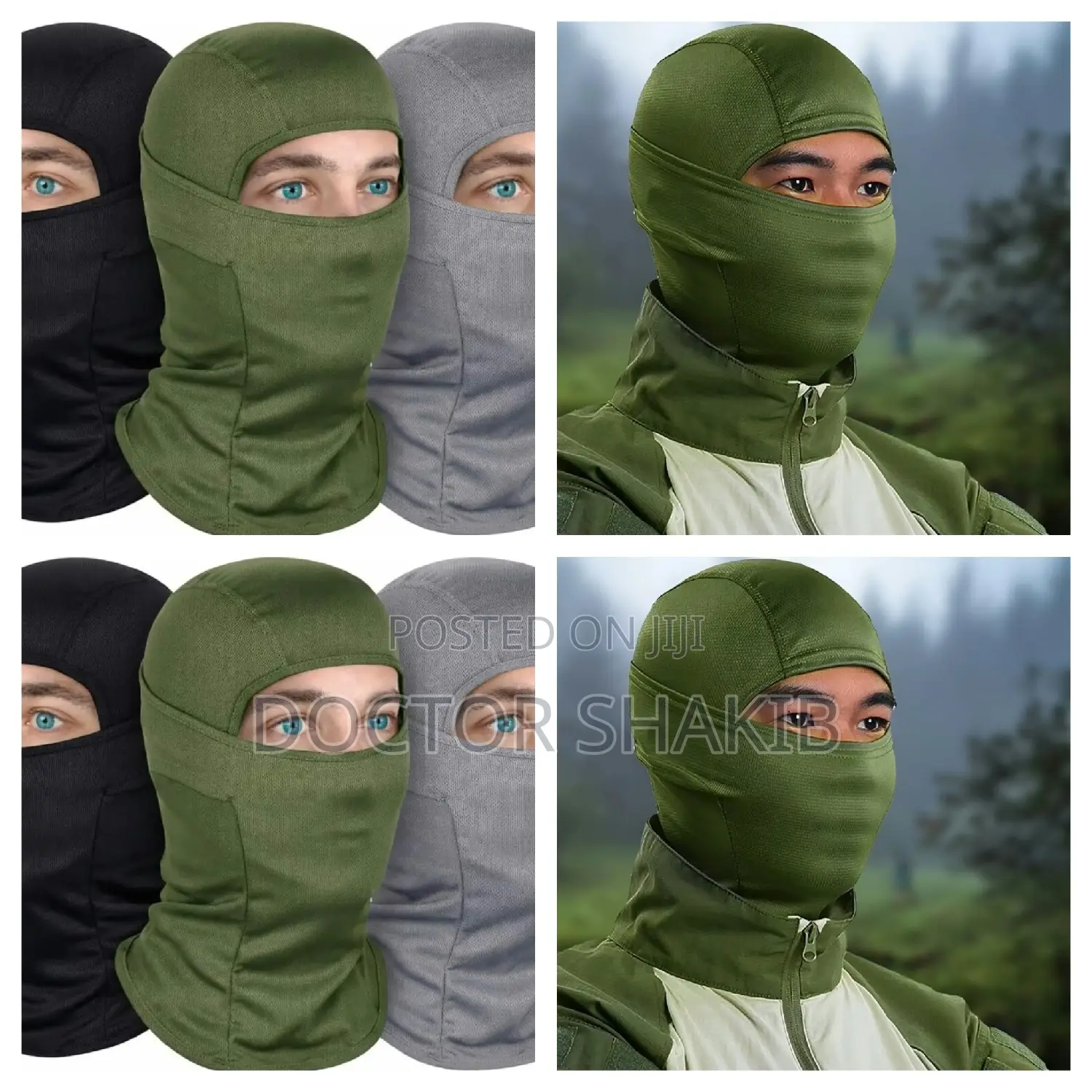 3pcs Balaclava Face Mask